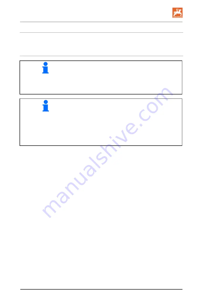 Amazone Hektor Operating Manual Download Page 24