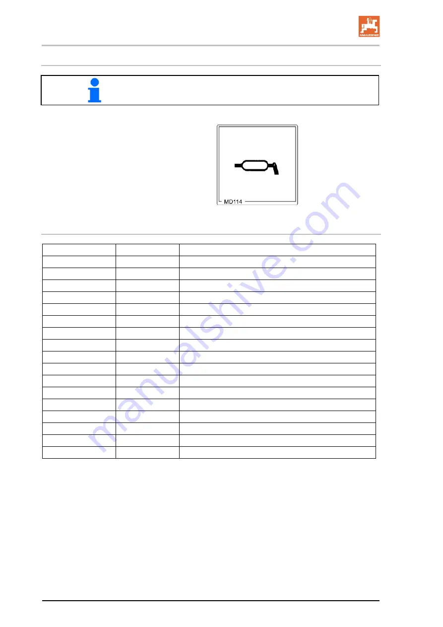 Amazone Hektor Operating Manual Download Page 50