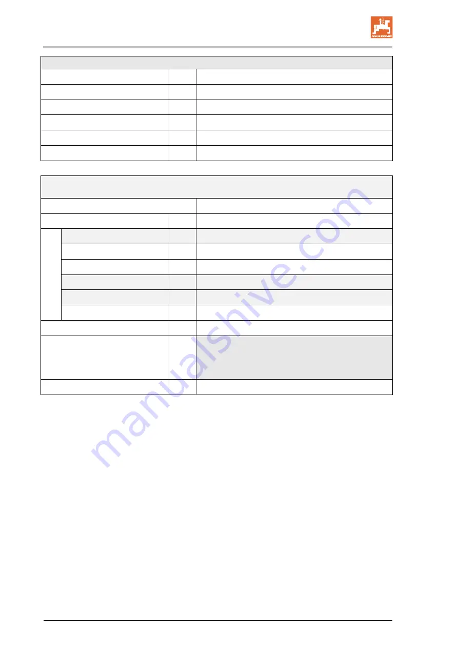 Amazone KE 2500 Special Operating Instruction Download Page 46