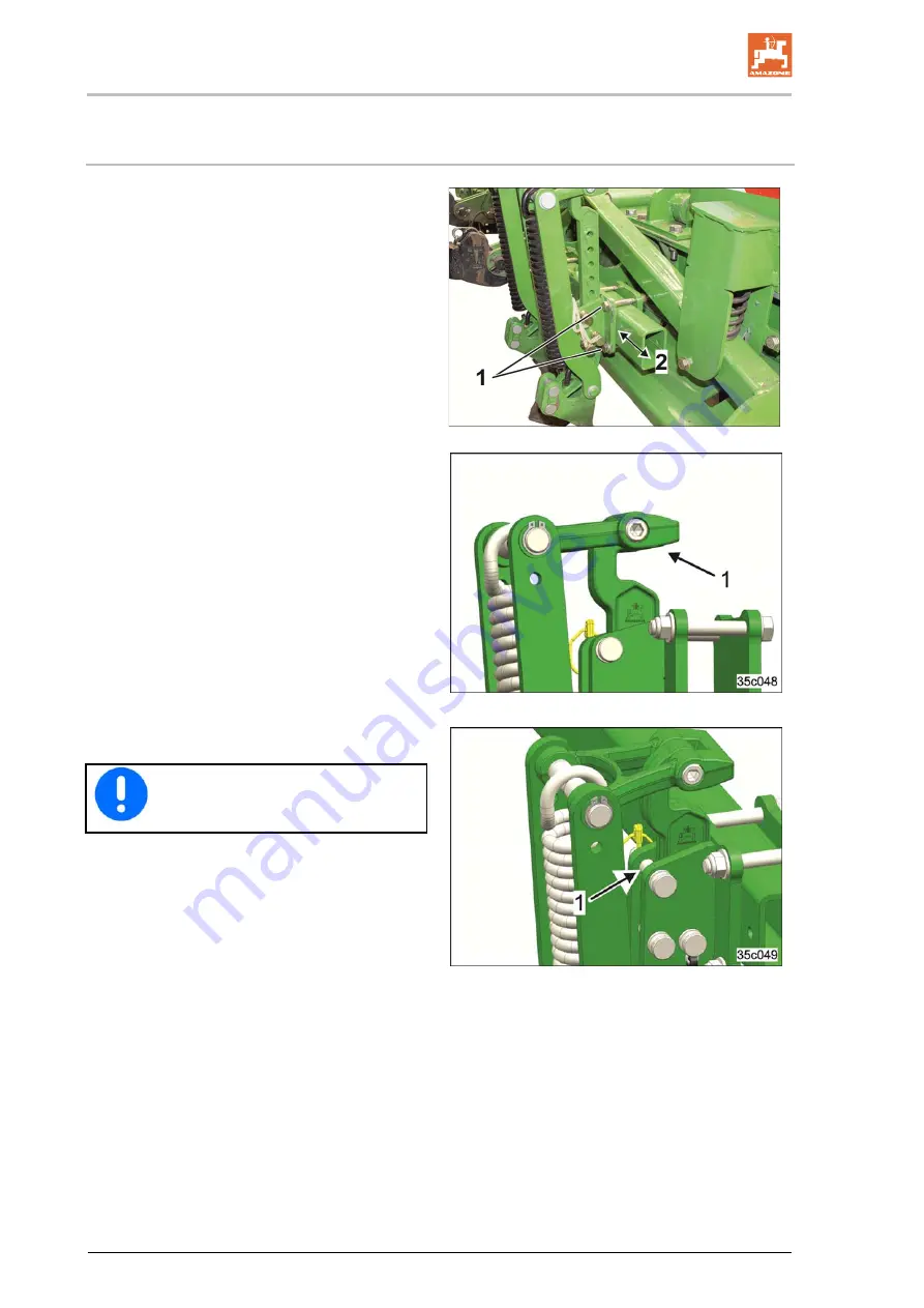 Amazone KE 2500 Special Operating Instruction Download Page 126