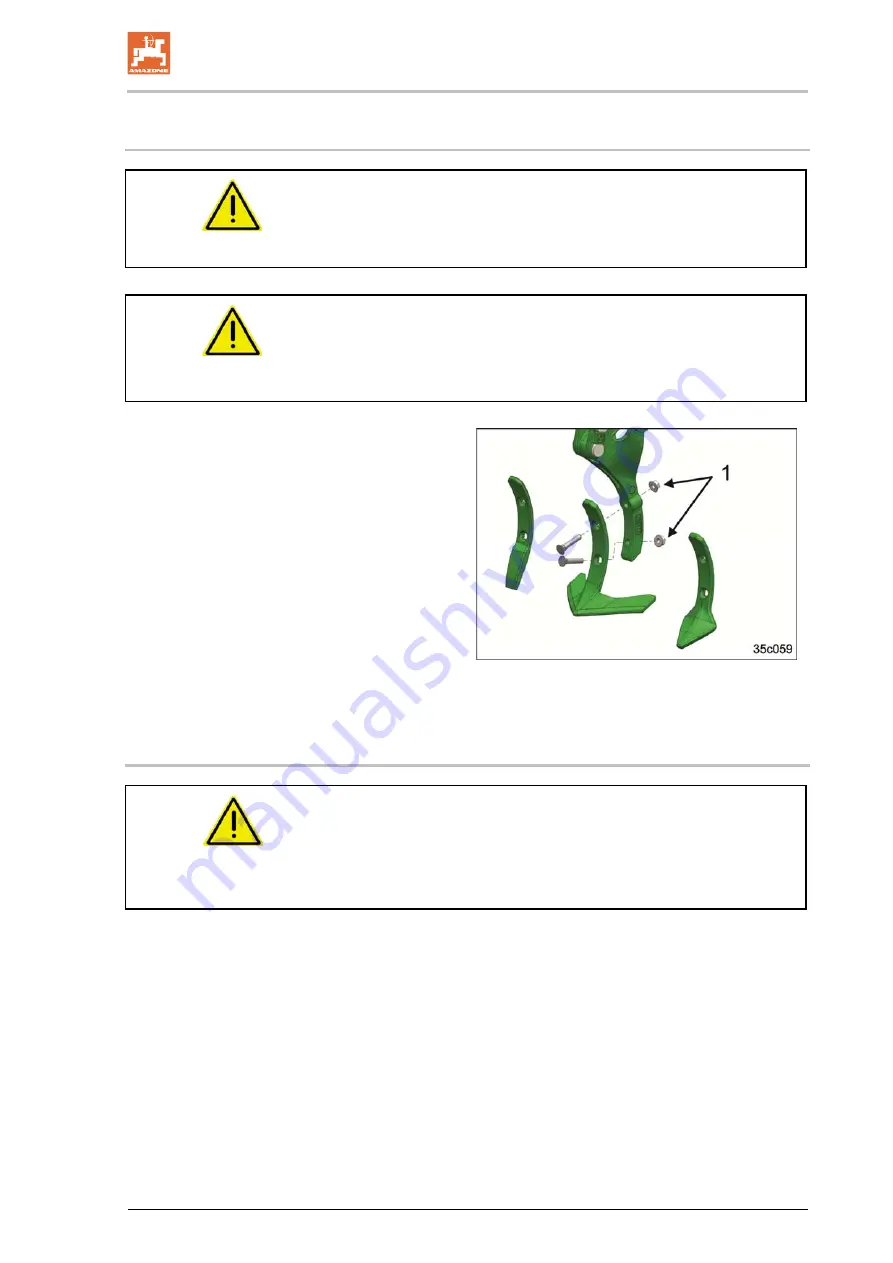 Amazone KE 2500 Special Operating Instruction Download Page 155