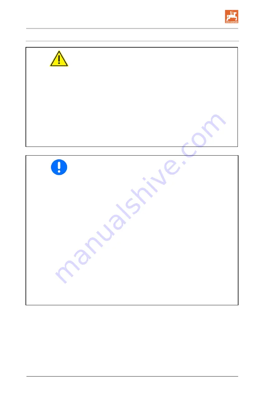 Amazone KE 2500 Special Operating Instruction Download Page 166