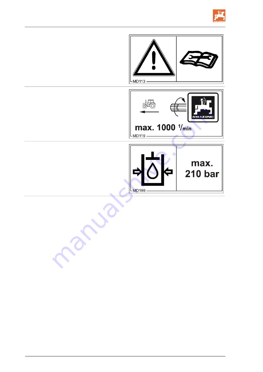 Amazone KE 2501 Special Operating Manual Download Page 22