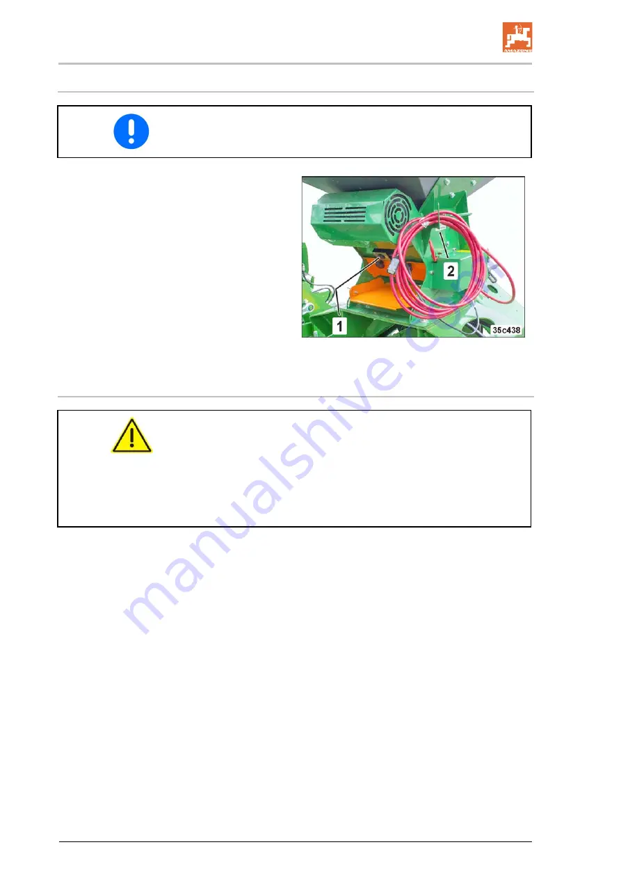 Amazone KE 2501 Special Operating Manual Download Page 110