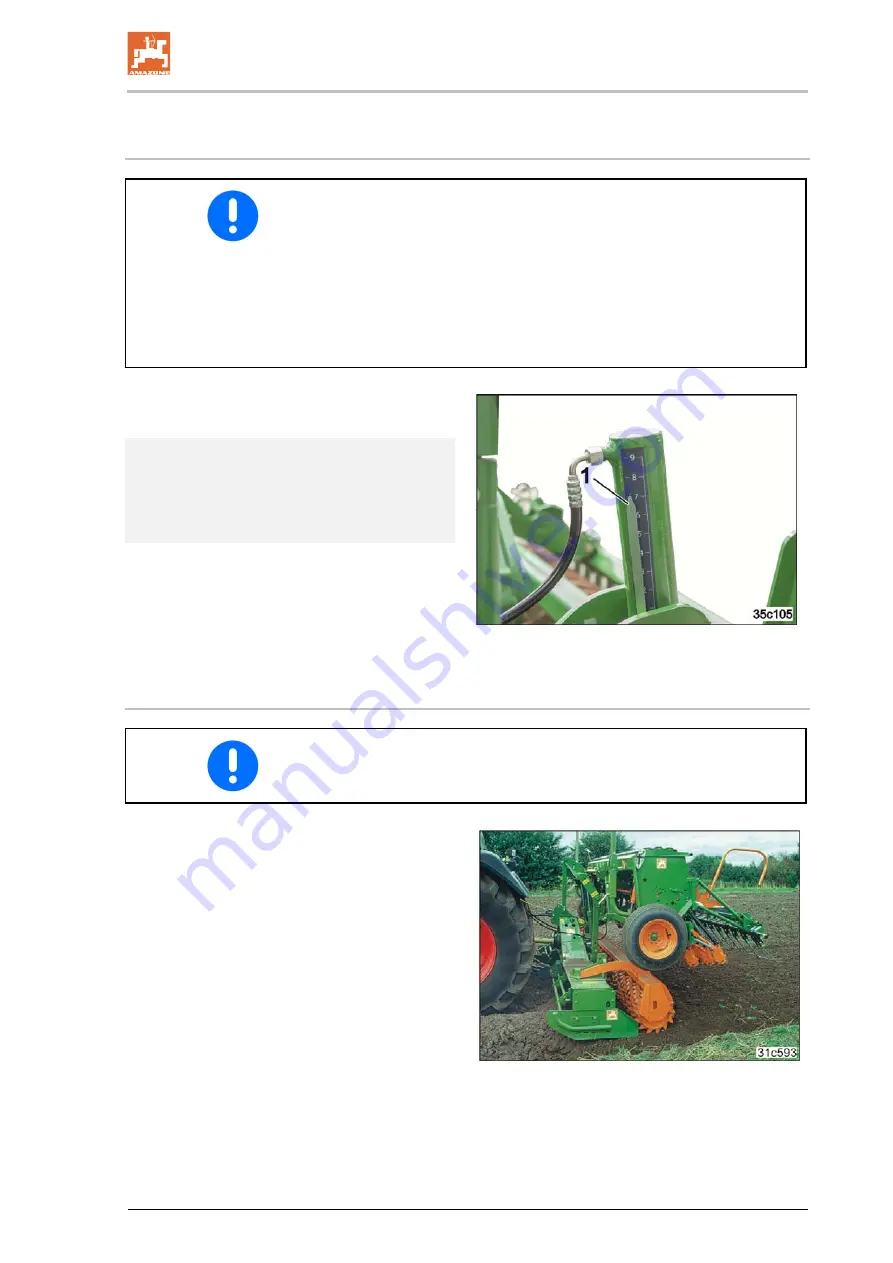 Amazone KE 2501 Special Operating Manual Download Page 137