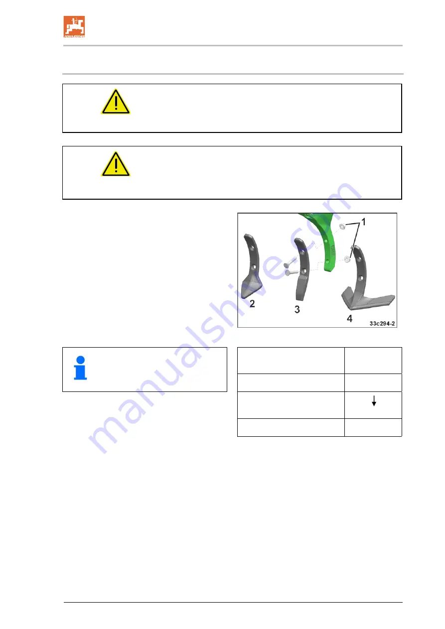 Amazone KE 2501 Special Operating Manual Download Page 161