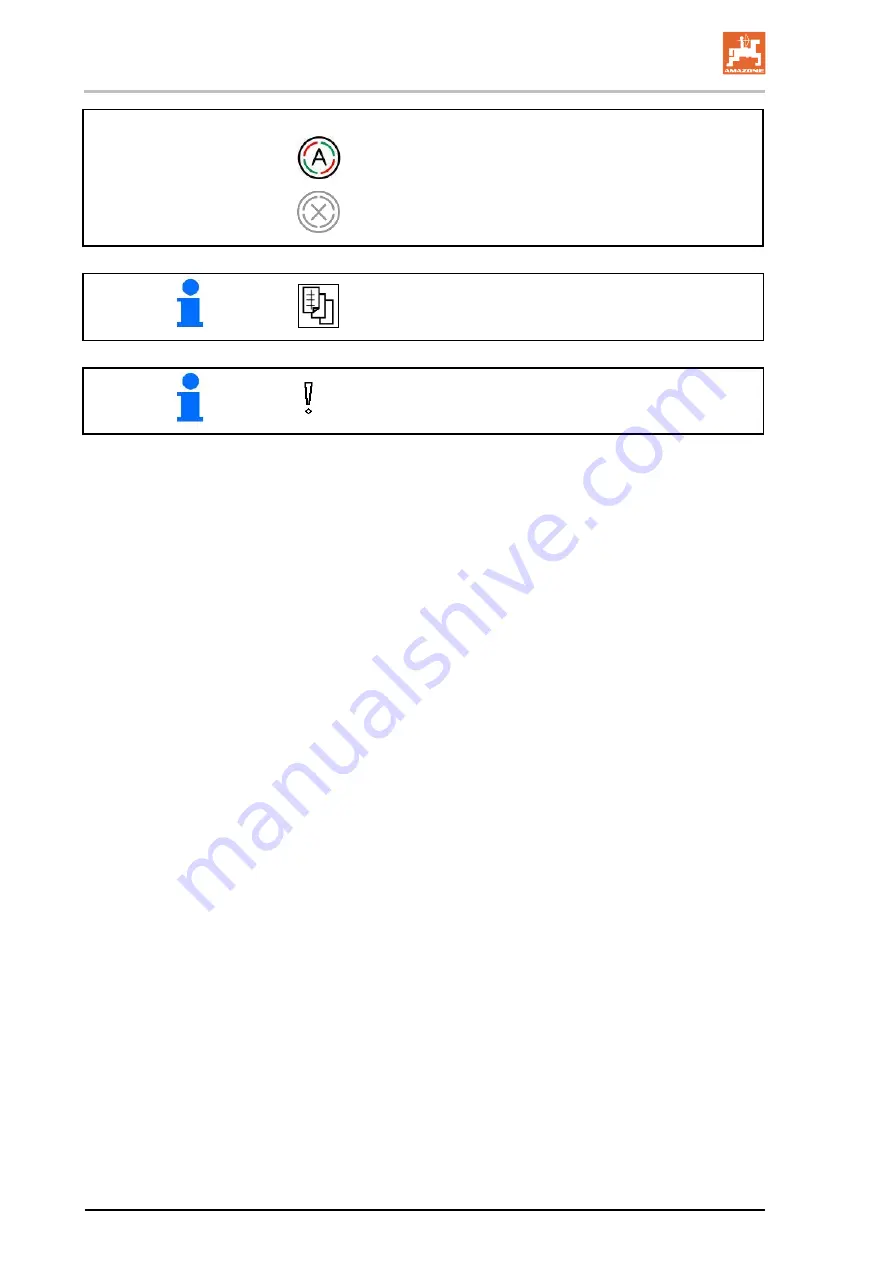 Amazone Pantera 4503 Operating Manual Download Page 16