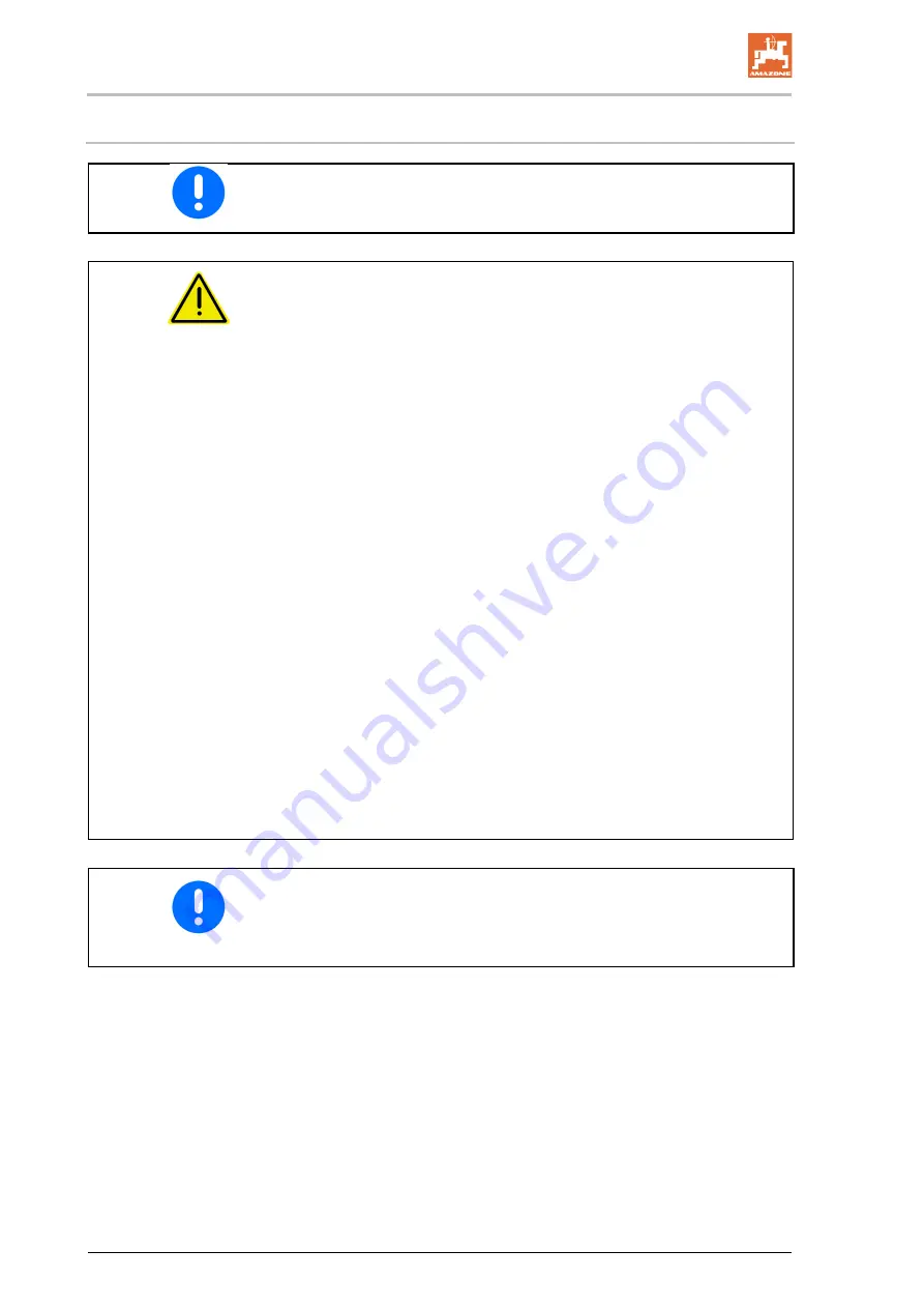 Amazone UF 1002 Operating Manual Download Page 142