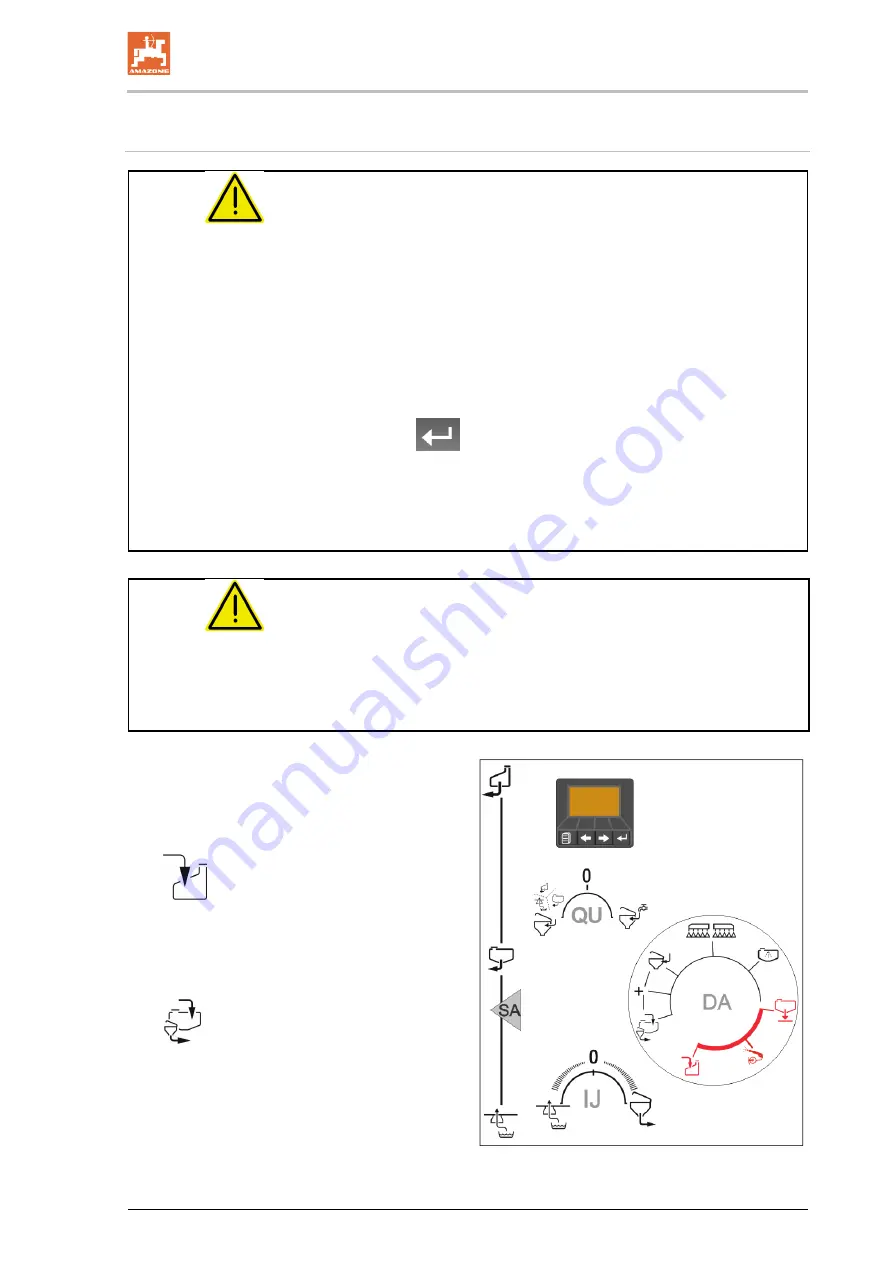 Amazone UF 1002 Operating Manual Download Page 151