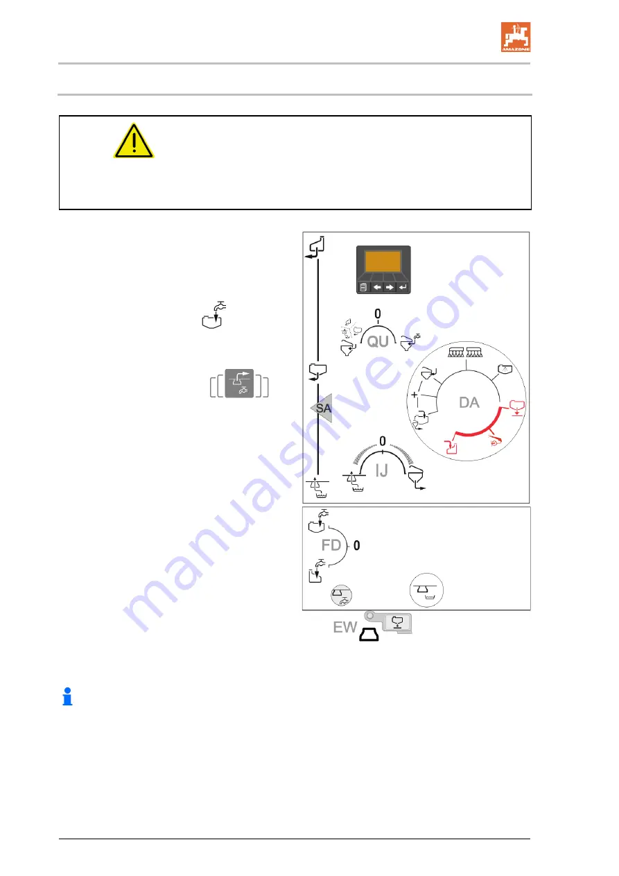 Amazone UF 1002 Operating Manual Download Page 152