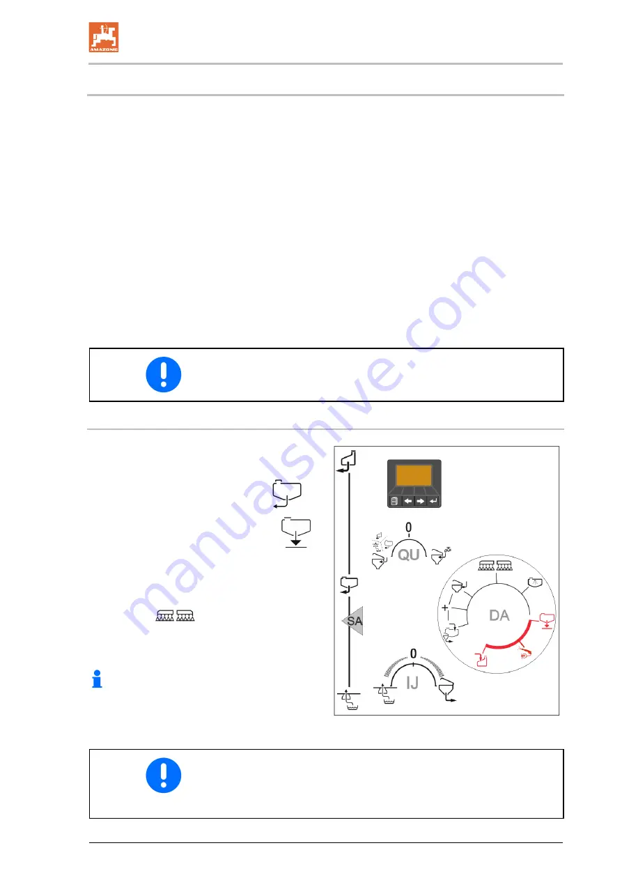 Amazone UF 1002 Operating Manual Download Page 167