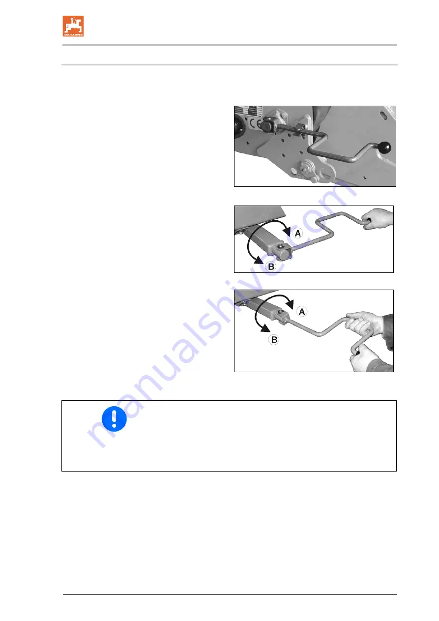 Amazone UX 3200 Special Operating Manual Download Page 75