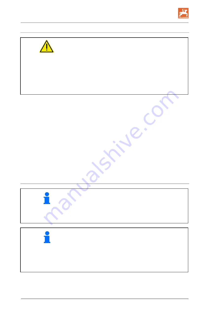 Amazone UX 4201 Super Operating Manual Download Page 130