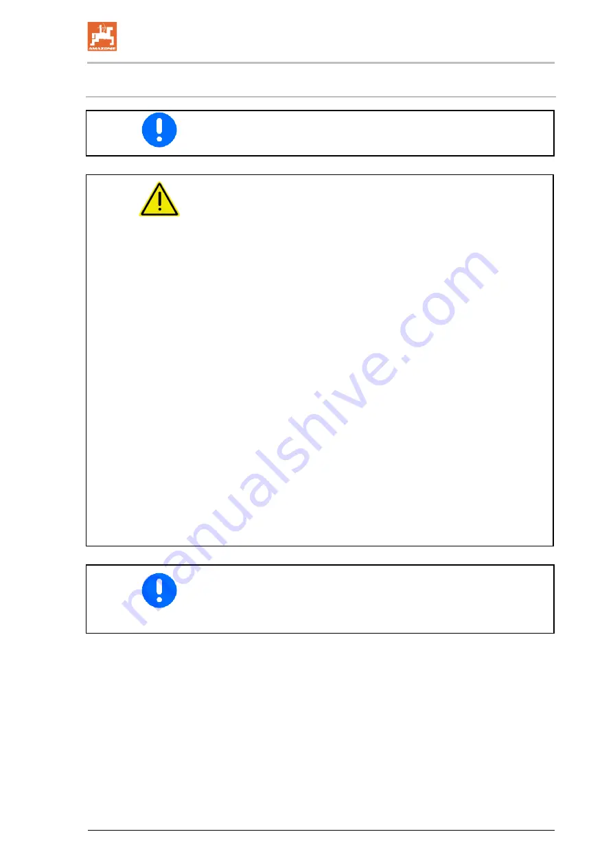 Amazone UX 4201 Super Operating Manual Download Page 155