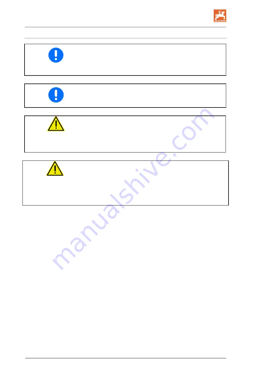 Amazone UX 4201 Super Operating Manual Download Page 162