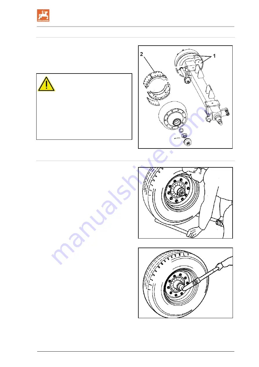 Amazone UX 4201 Super Operating Manual Download Page 203