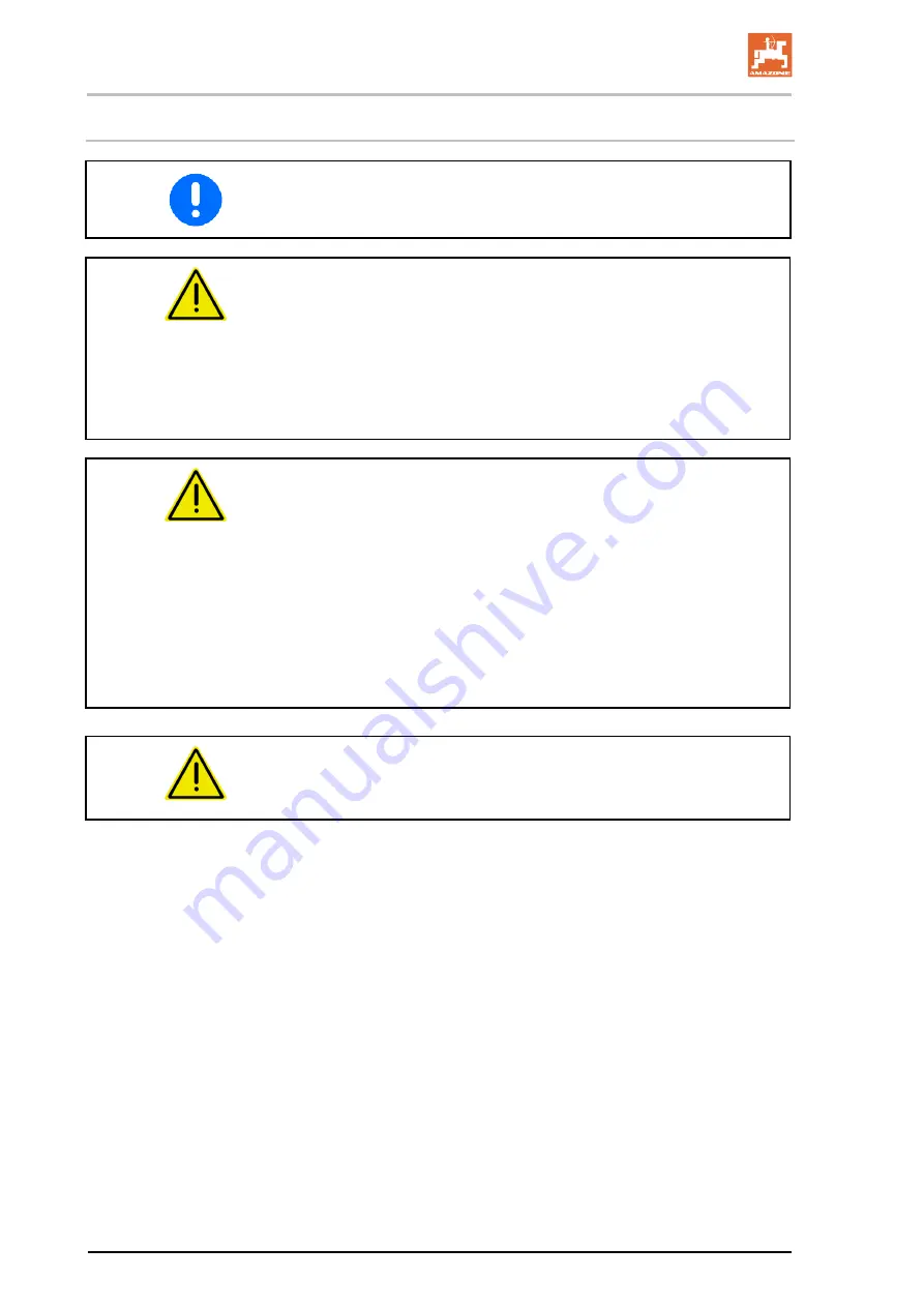 Amazone ZA-M Profis Hydro Operating Manual Download Page 60