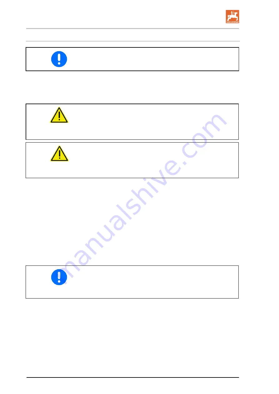 Amazone ZA-M Profis Hydro Operating Manual Download Page 84