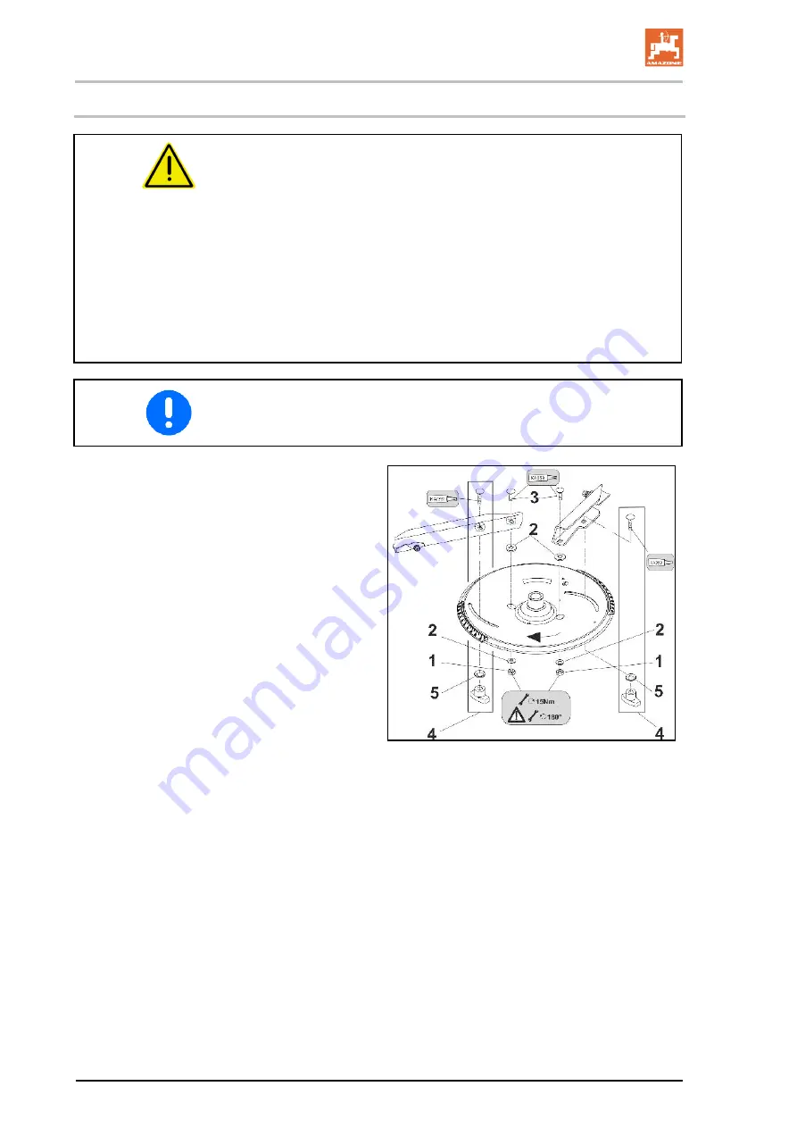 Amazone ZA-M Profis Hydro Operating Manual Download Page 92