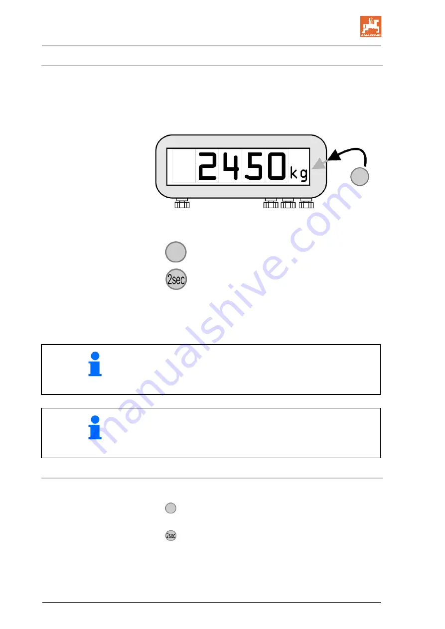 Amazone ZG-B 5500 Drive Operating Manual Download Page 84