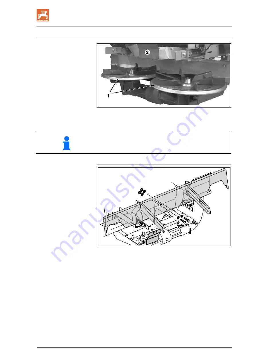 Amazone ZG-B 8200 Truck Operating Manual Download Page 45