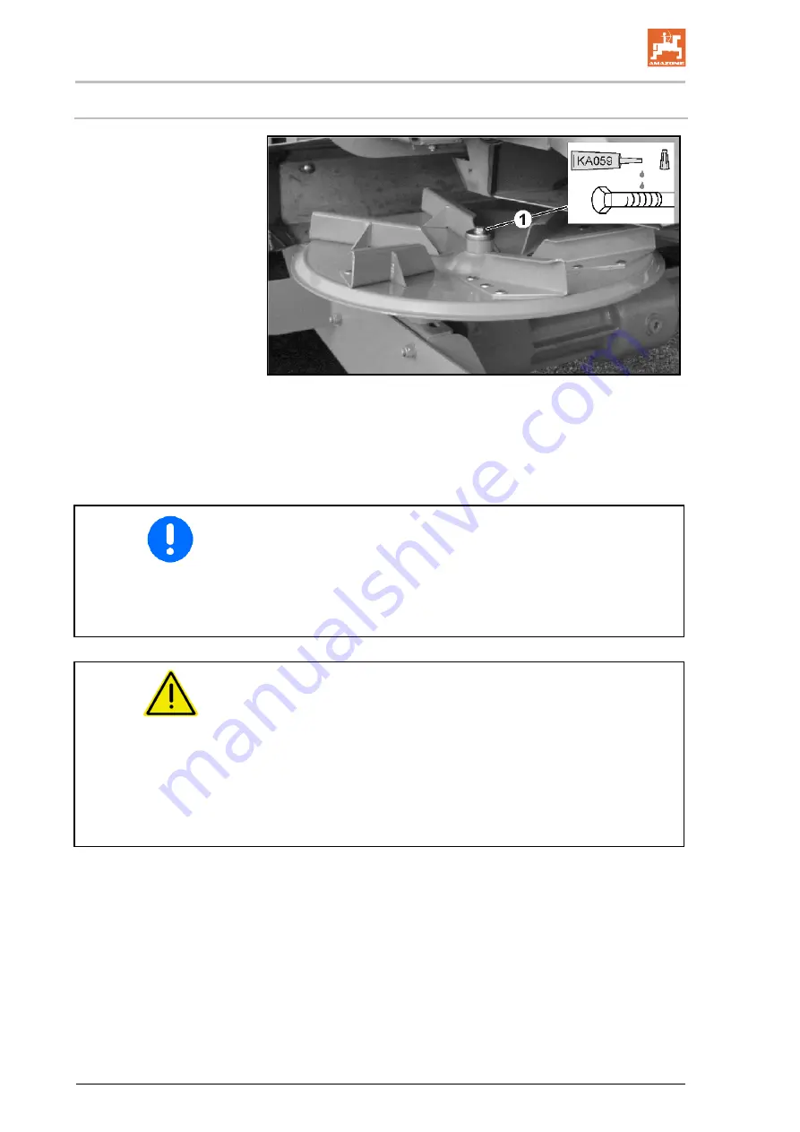 Amazone ZG-B 8200 Truck Operating Manual Download Page 84