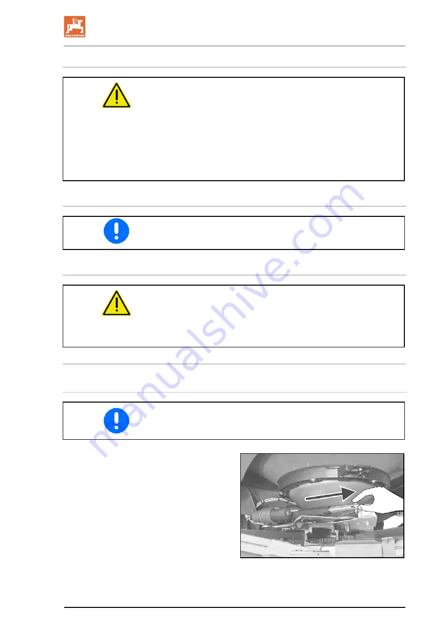 Amazone ZG-TS 10001Truck Operating Manual Download Page 75