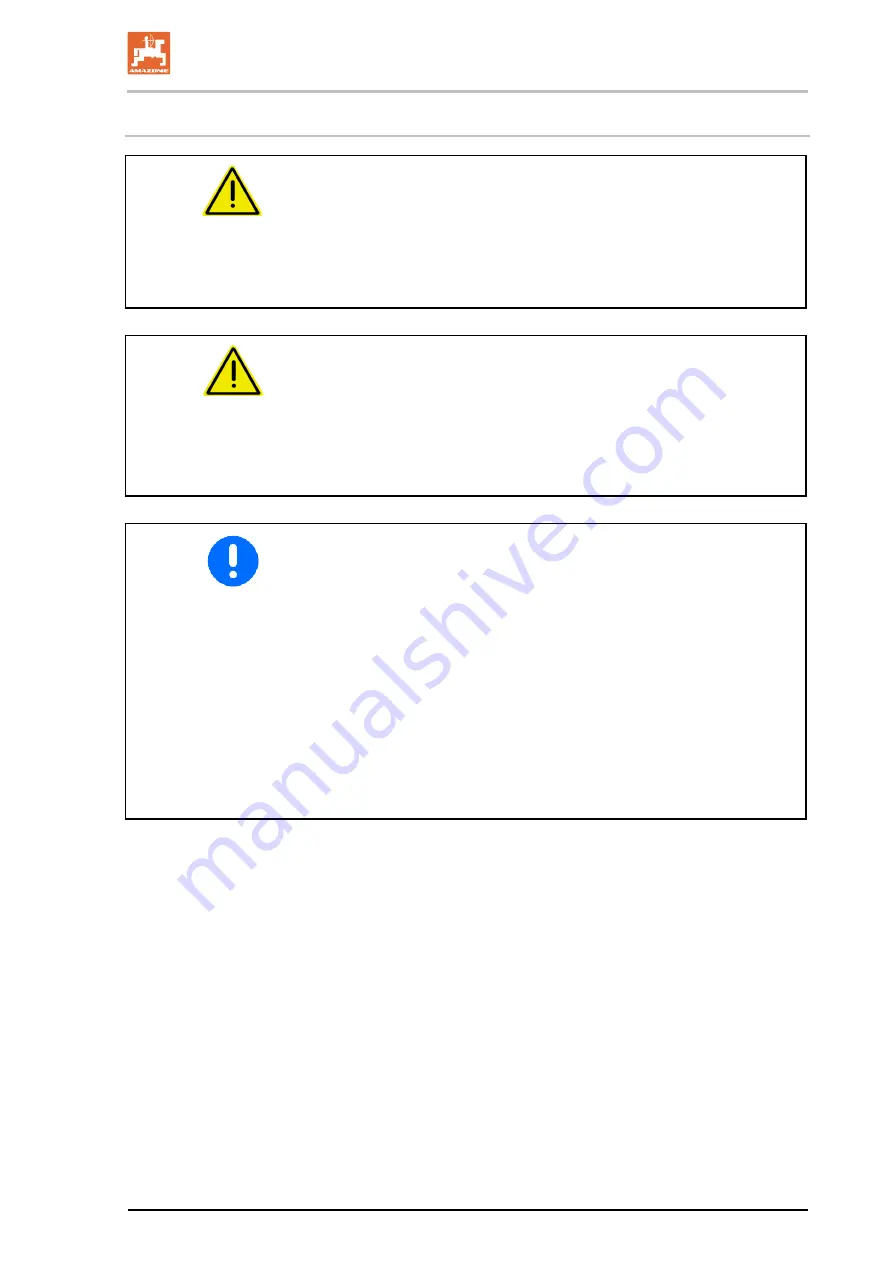 Amazone ZG-TS 10001Truck Operating Manual Download Page 77