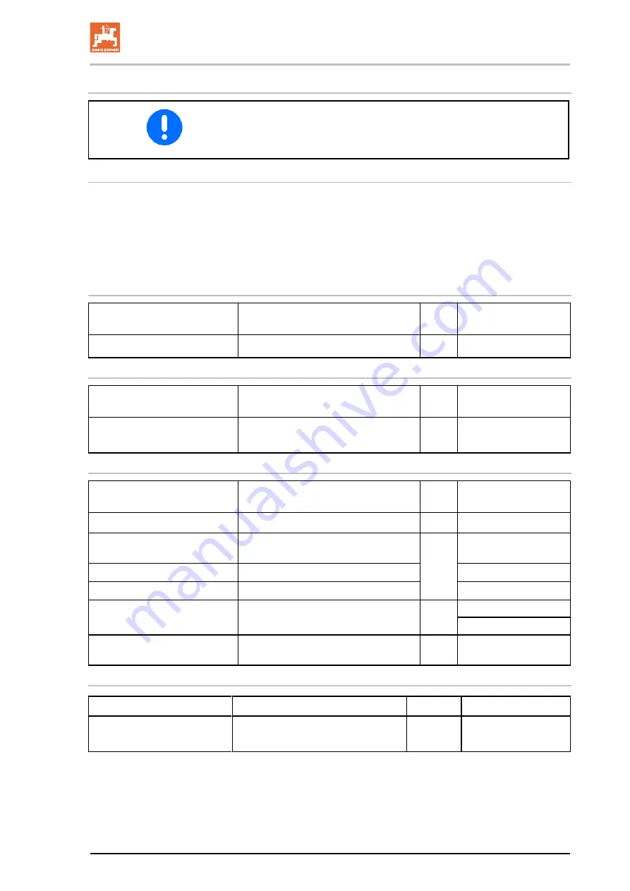 Amazone ZG-TS 10001Truck Operating Manual Download Page 81