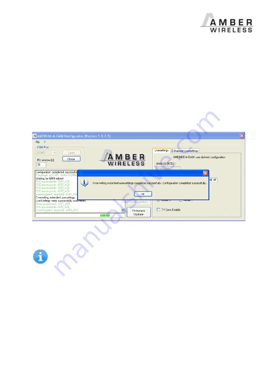 Amber Wireless AMB8466-M-GMM Скачать руководство пользователя страница 6