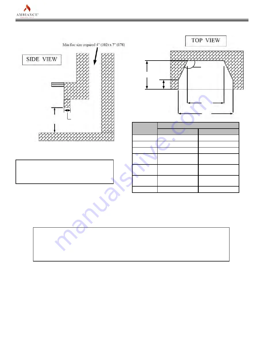 ambiance Inspiration 29 Installation, Operation And Maintenance Manual Download Page 12