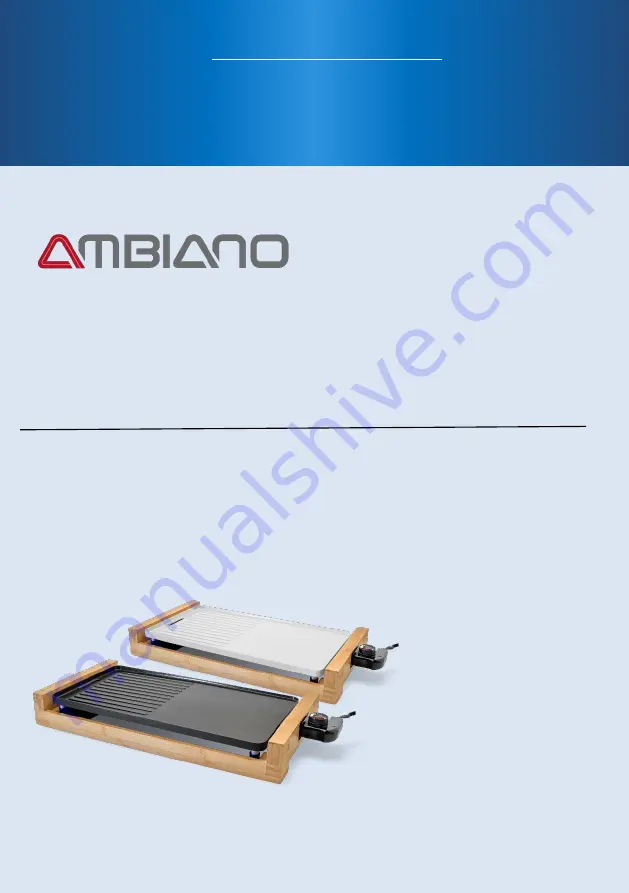 Ambiano HY-6318 User Manual Download Page 1