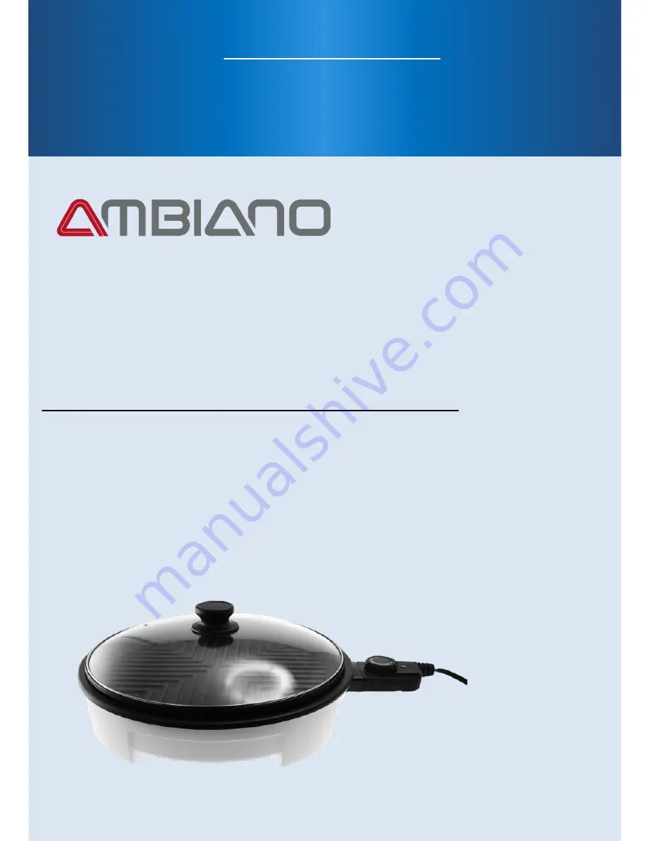 Ambiano HY-6504 User Manual Download Page 1