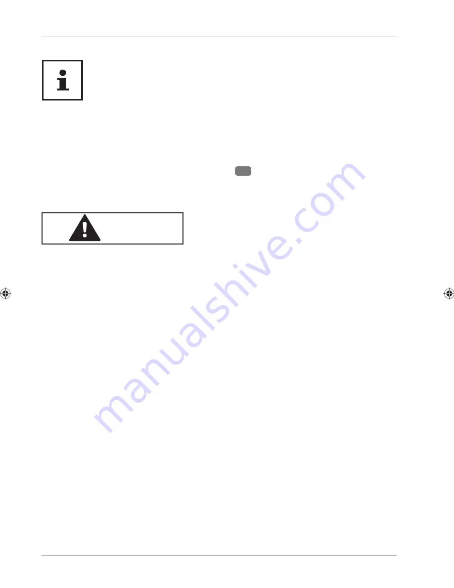 Ambiano md17656 User Manual Download Page 22