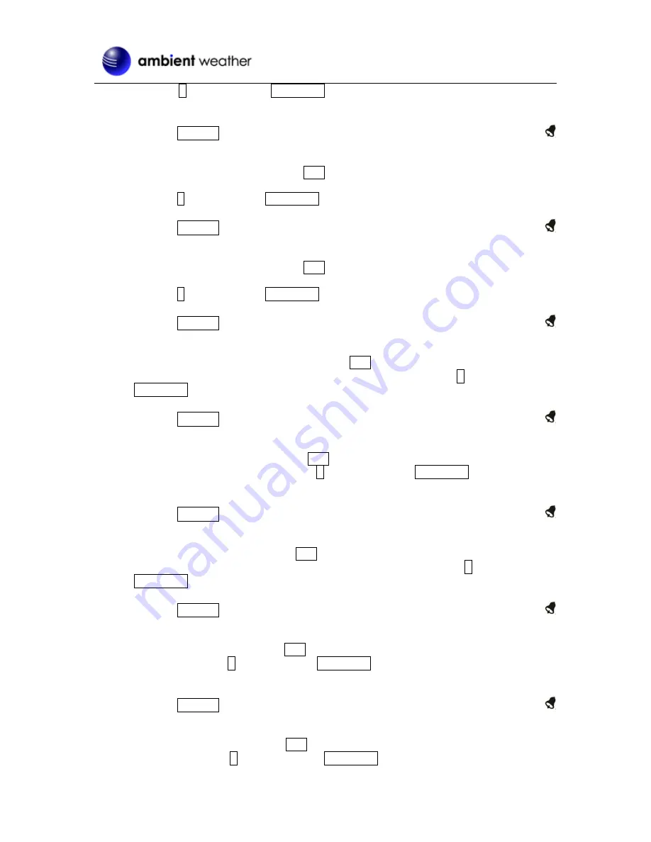 Ambient Weather WS-1070 User Manual Download Page 15