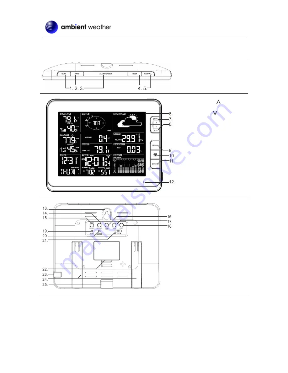 Ambient Weather WS-8478 FALCON User Manual Download Page 5