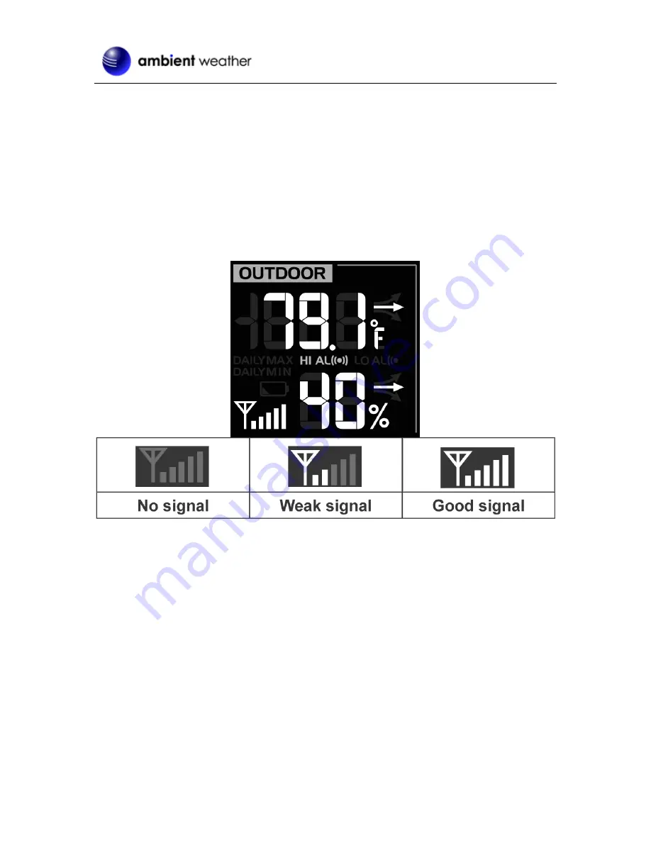 Ambient Weather WS-8478 FALCON User Manual Download Page 17