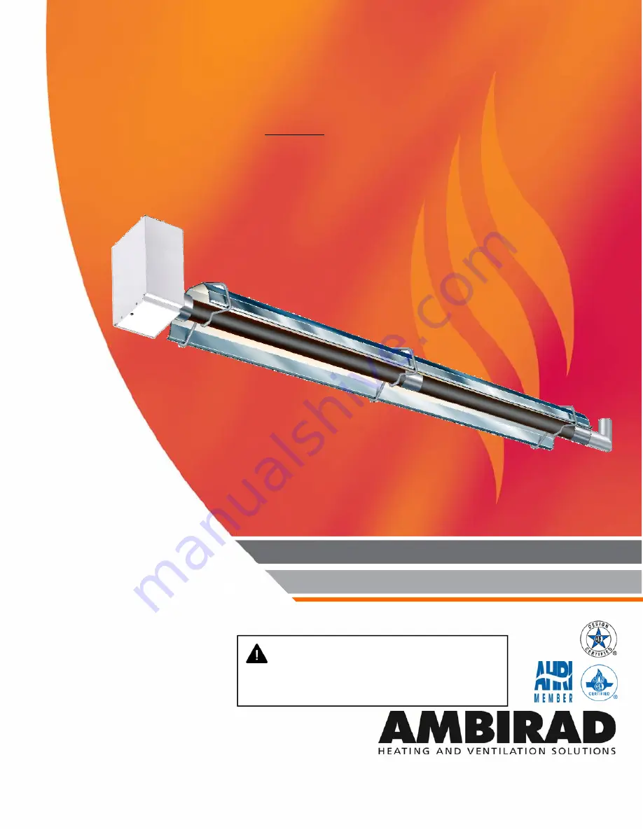 Ambirad VCLU 100-S40 Owner'S Manual Download Page 1