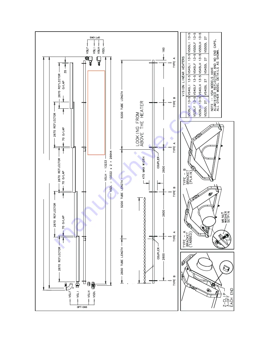 Ambirad Vision VS Installation & Servicing Manual Download Page 42