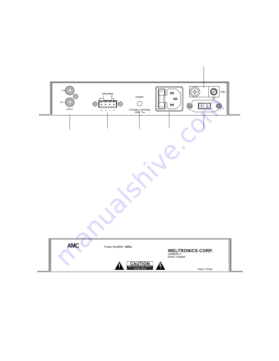 AMC A65U Instructions For Installation And Operation Manual Download Page 4