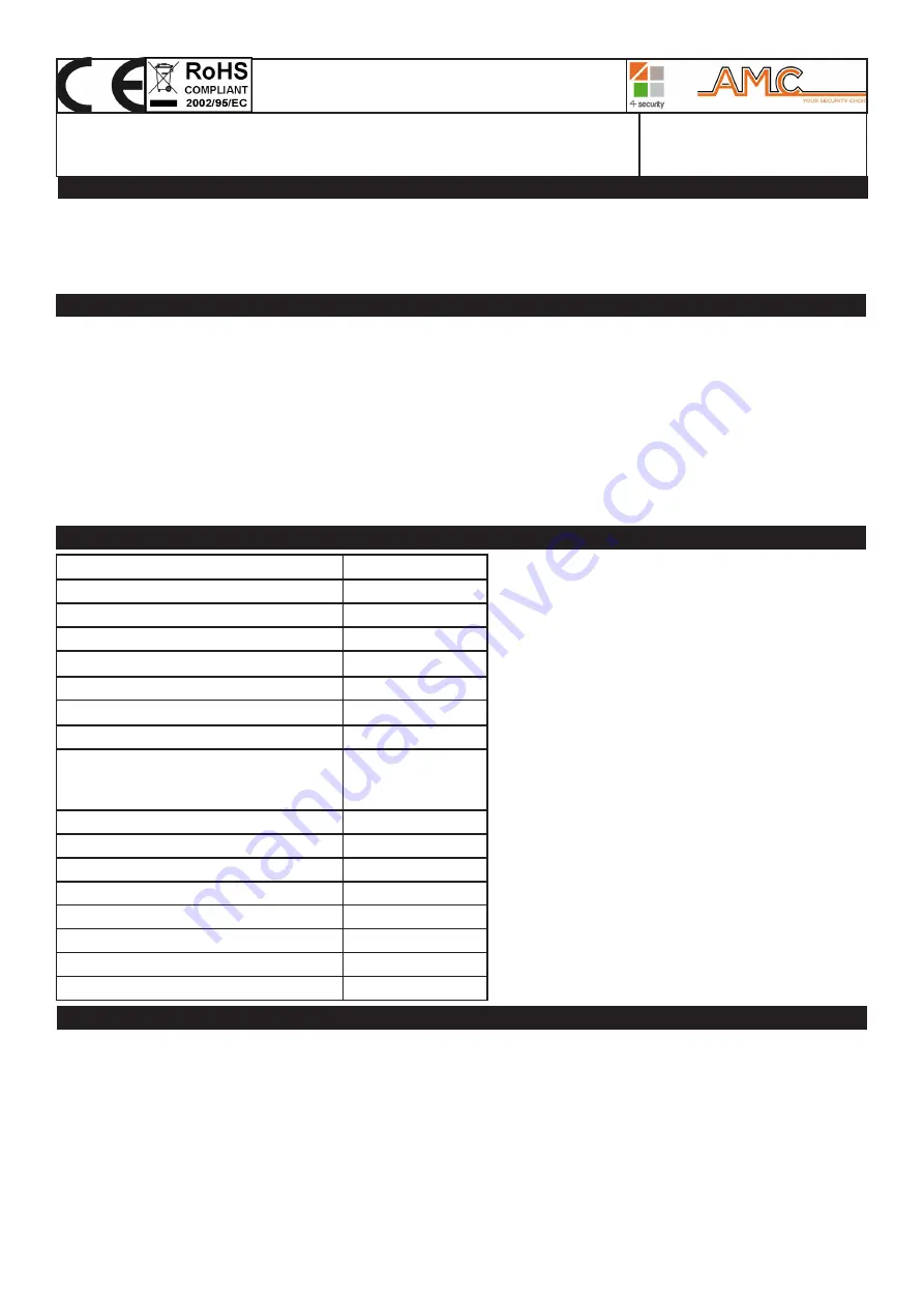 AMC FLEX 500 - 2000 Installation Handbook Download Page 1