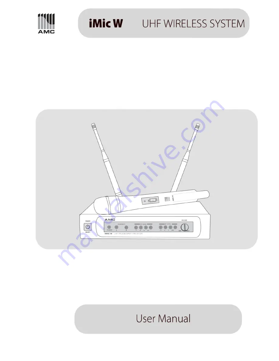 AMC iMic W Скачать руководство пользователя страница 1