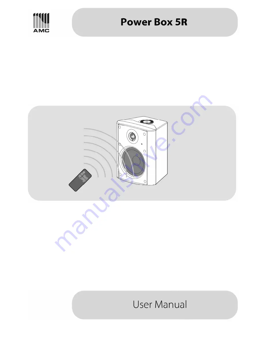 AMC Power Box 5R Скачать руководство пользователя страница 1