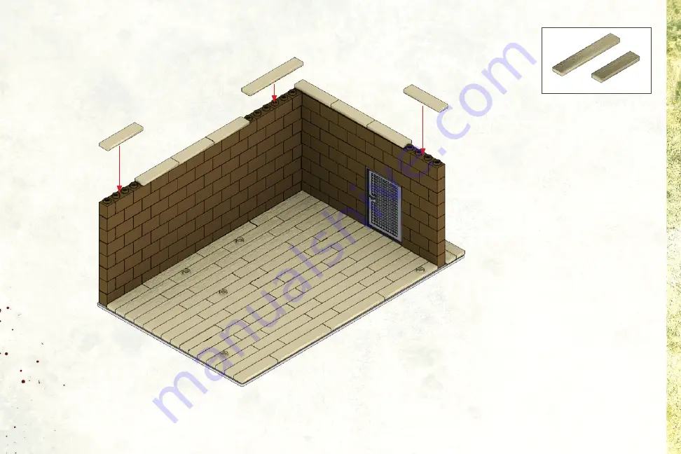 AMC WALKING DEAD THE GOVERNOR'S ROOM 14526 Manual Download Page 18