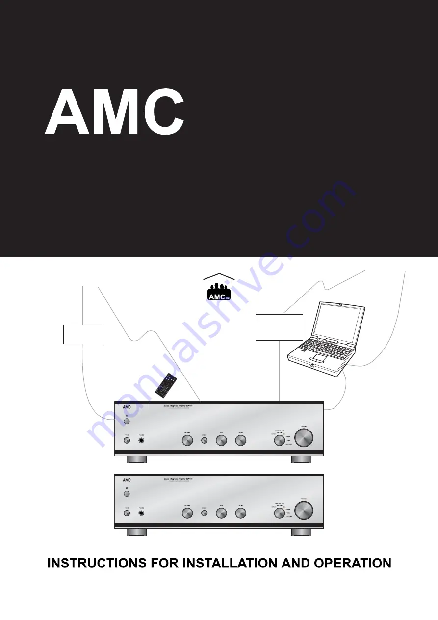 AMC XIA100e Скачать руководство пользователя страница 1