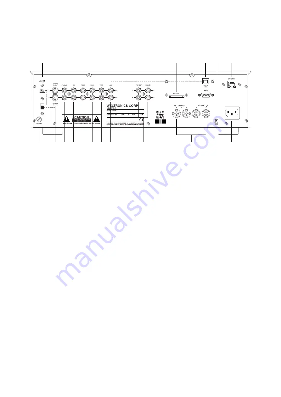 AMC XIA100e Instructions For Installation And Operation Manual Download Page 5