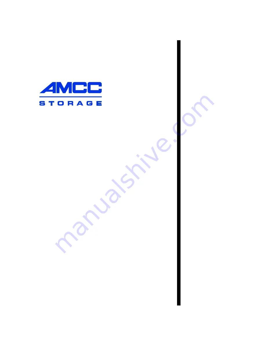 AMCC 3ware 9000 Series User Manual Download Page 1