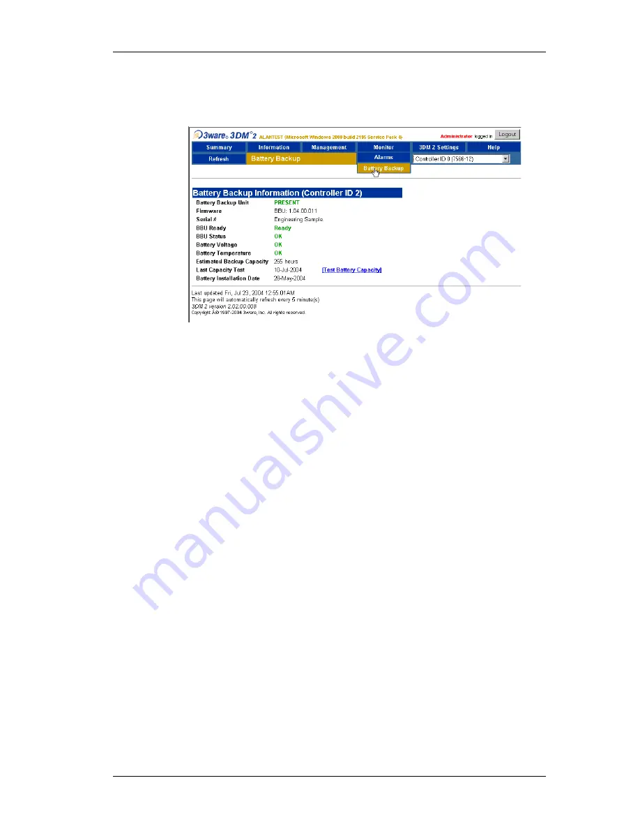 AMCC 3ware 9000 Series User Manual Download Page 74