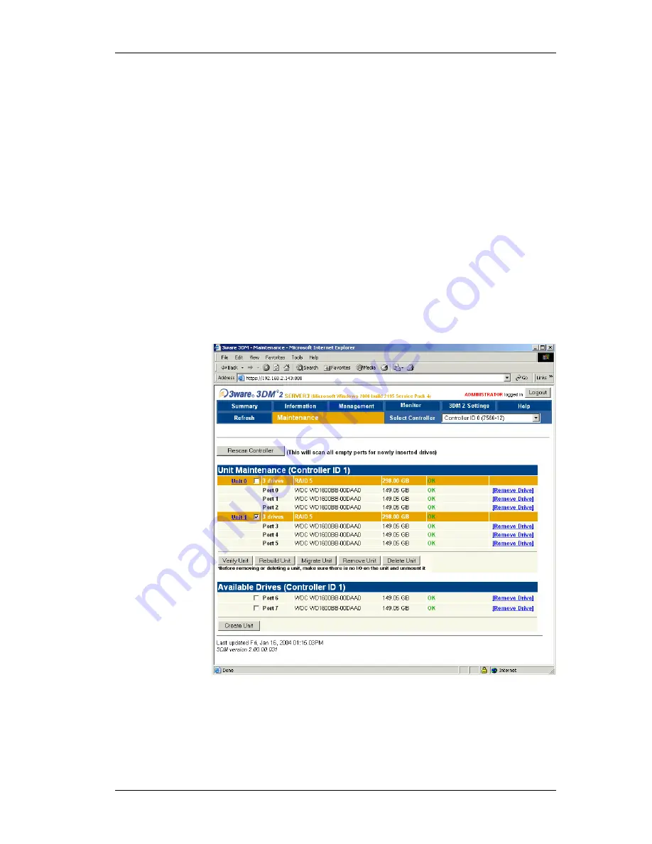 AMCC 3ware 9000 Series User Manual Download Page 110