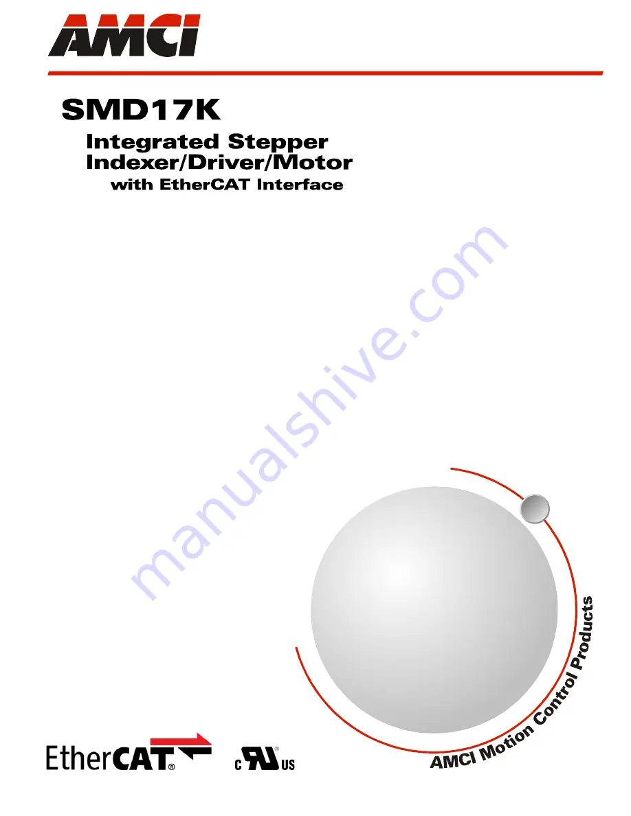 AMCI SMD17K Скачать руководство пользователя страница 1